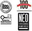 Recognized on Inc 5000, Weatherhead 100, South Summit Chamber and winner of North East Ohio Success Award